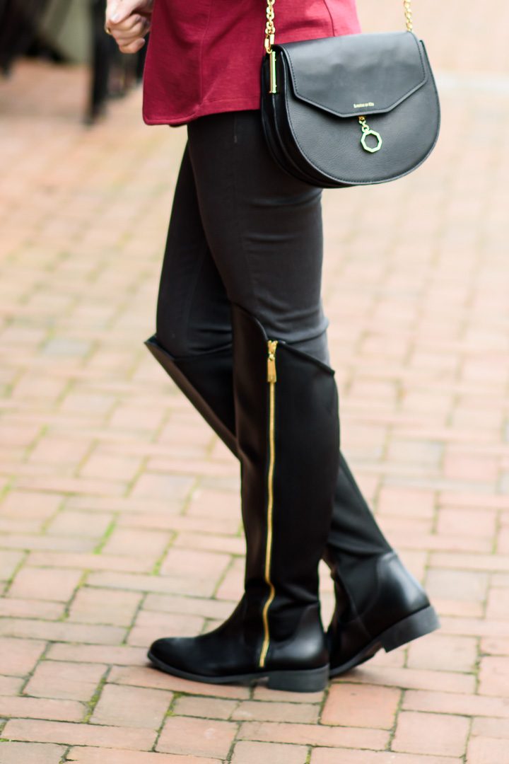 over-the-knee boots by Christian Siriano for Payless