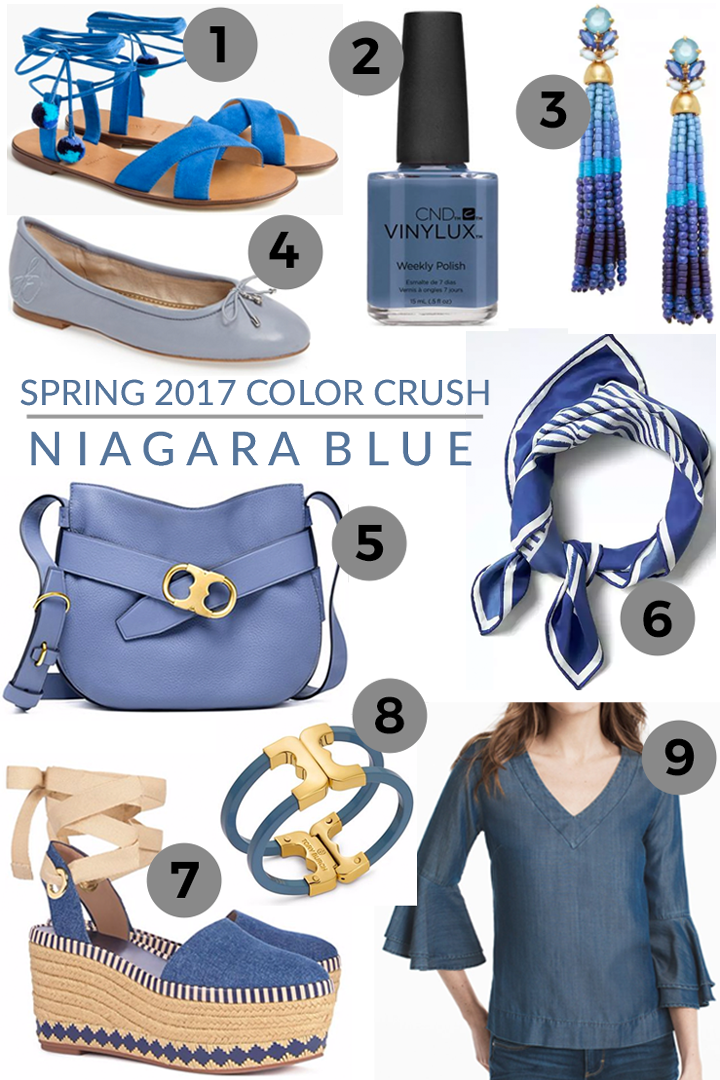 Spring 2017 Color Trends to Watch: Niagara Blue