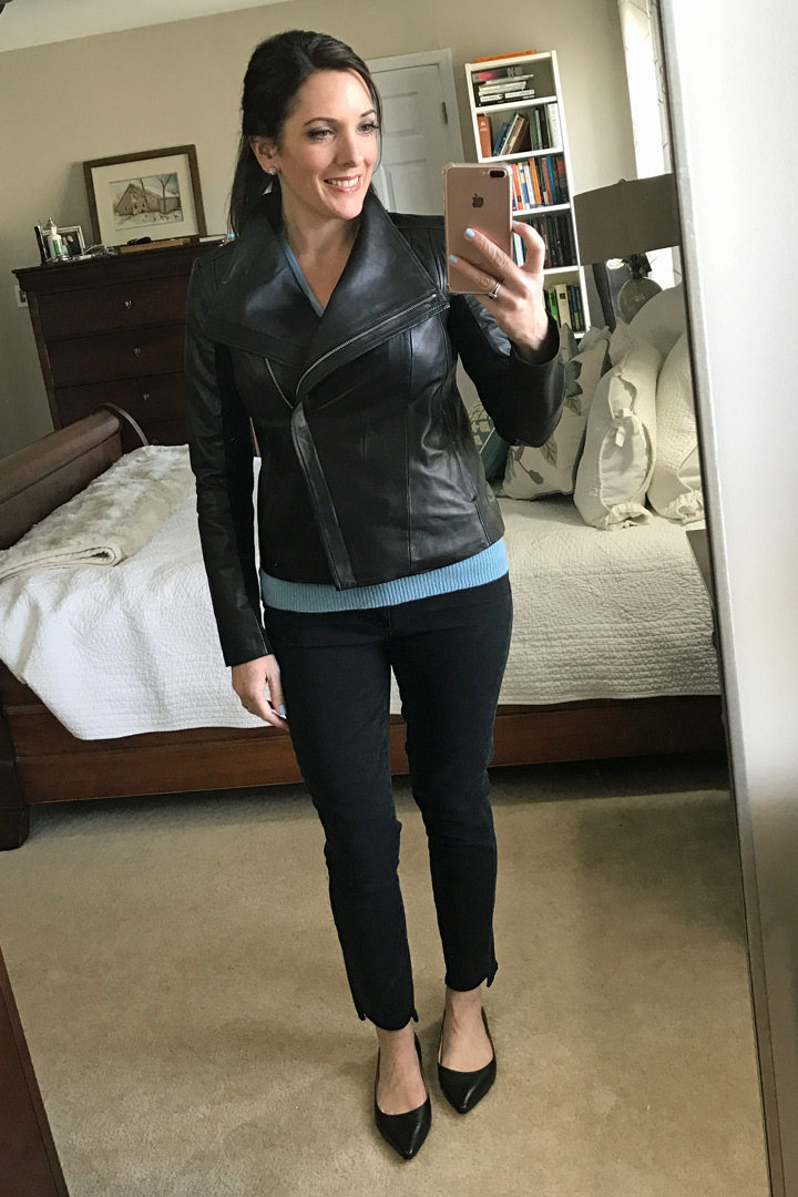 Trunk Club Unboxing: Moto Jacket and Step Hem Jeans