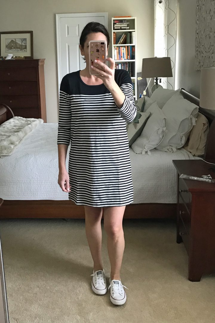 Soft Joie Stripe Shift Dress