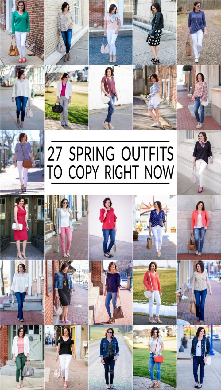 27 Spring Outfits for 2017 to Copy Right Now | Fashion for Women Over 40