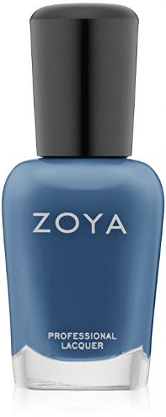 Zoya Natty Steel Blue Nail Color
